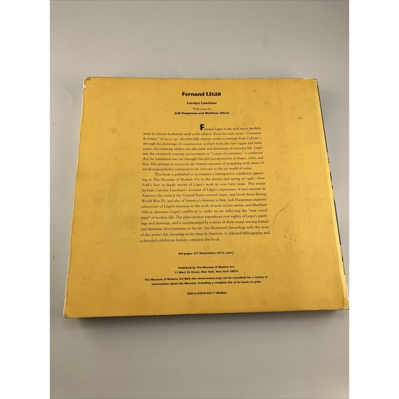 Fernand Leger by Carolyn Lanchner (1998) - Paperback - Picture 5 of 7